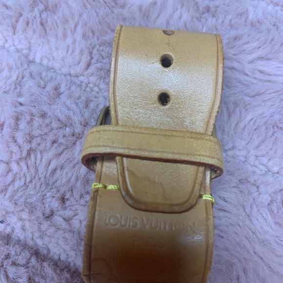 Louis Vuitton Small Luggage Tag and Poignet Set GUC - Picture 2 of 5